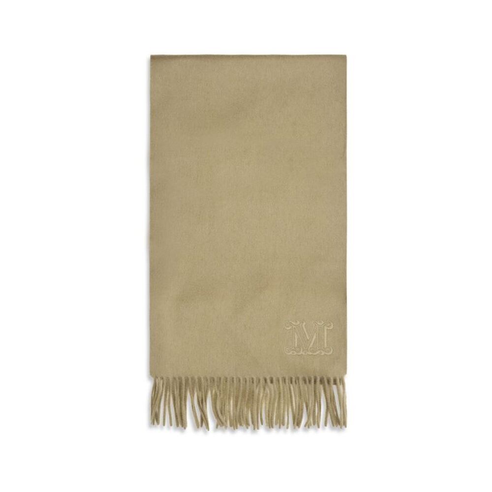 Max Mara Beige Cashmere Women's Scarf